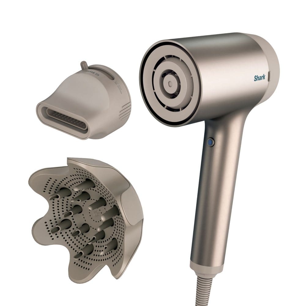 Shark HyperAIR with IQ 2-in-1 Concentrator & Curl-Defining Diffuser - Styling Tools - Shark