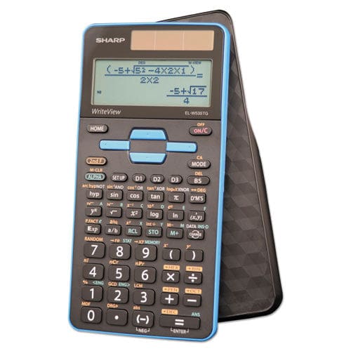 Sharp El-w535tgbbl Scientific Calculator 16-digit Lcd - Technology - Sharp®