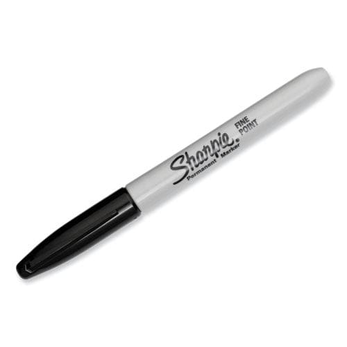 Sharpie Fine Tip Permanent Marker Stainless Steel Single Marker Case Fine Bullet Tip Black 5/pack - School Supplies - Sharpie®