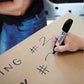 Sharpie King Size Permanent Marker Broad Chisel Tip Black 4/pack - Office - Sharpie®