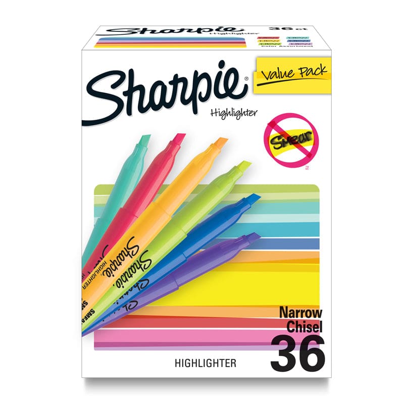 Sharpie Pocket Highlightr Asst 36Ct - Highlighters - Sanford L.p.