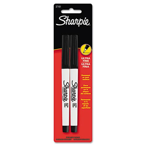 Sharpie Ultra Fine Tip Permanent Marker Extra-fine Needle Tip Black 2/pack - School Supplies - Sharpie®