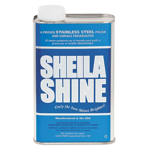 Sheila Shine Stainless Steel Cleaner And Polish 10 Oz Aerosol Spray - Janitorial & Sanitation - Sheila Shine