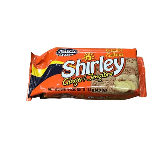 Shirley Ginger / Jengibre Biscuits, 3.7 Oz - ShelHealth.Com