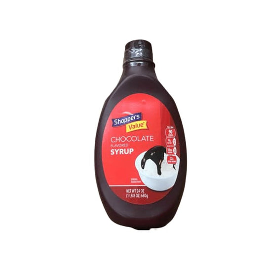 Shoppers Value Chocolate Flavored Syrup, 24 oz - ShelHealth.Com