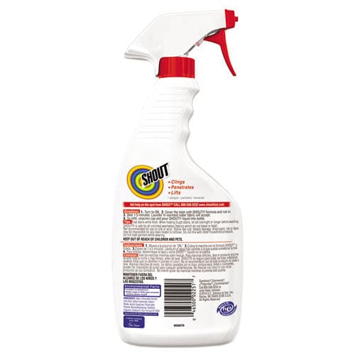 Shout Laundry Stain Treatment 22 Oz Spray Bottle 8/carton - Janitorial & Sanitation - Shout®