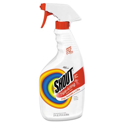 Shout Laundry Stain Treatment 22 Oz Spray Bottle 8/carton - Janitorial & Sanitation - Shout®