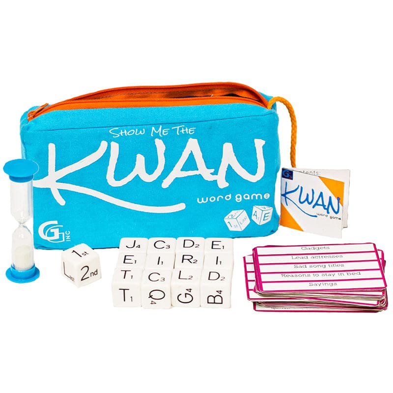 Show Me The Kwan Word Game (Pack of 2) - Games - Griddly Games