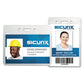 SICURIX Sicurix Proximity Badge Holder Horizontal 4w X 3h Clear 50/pack - Office - SICURIX®