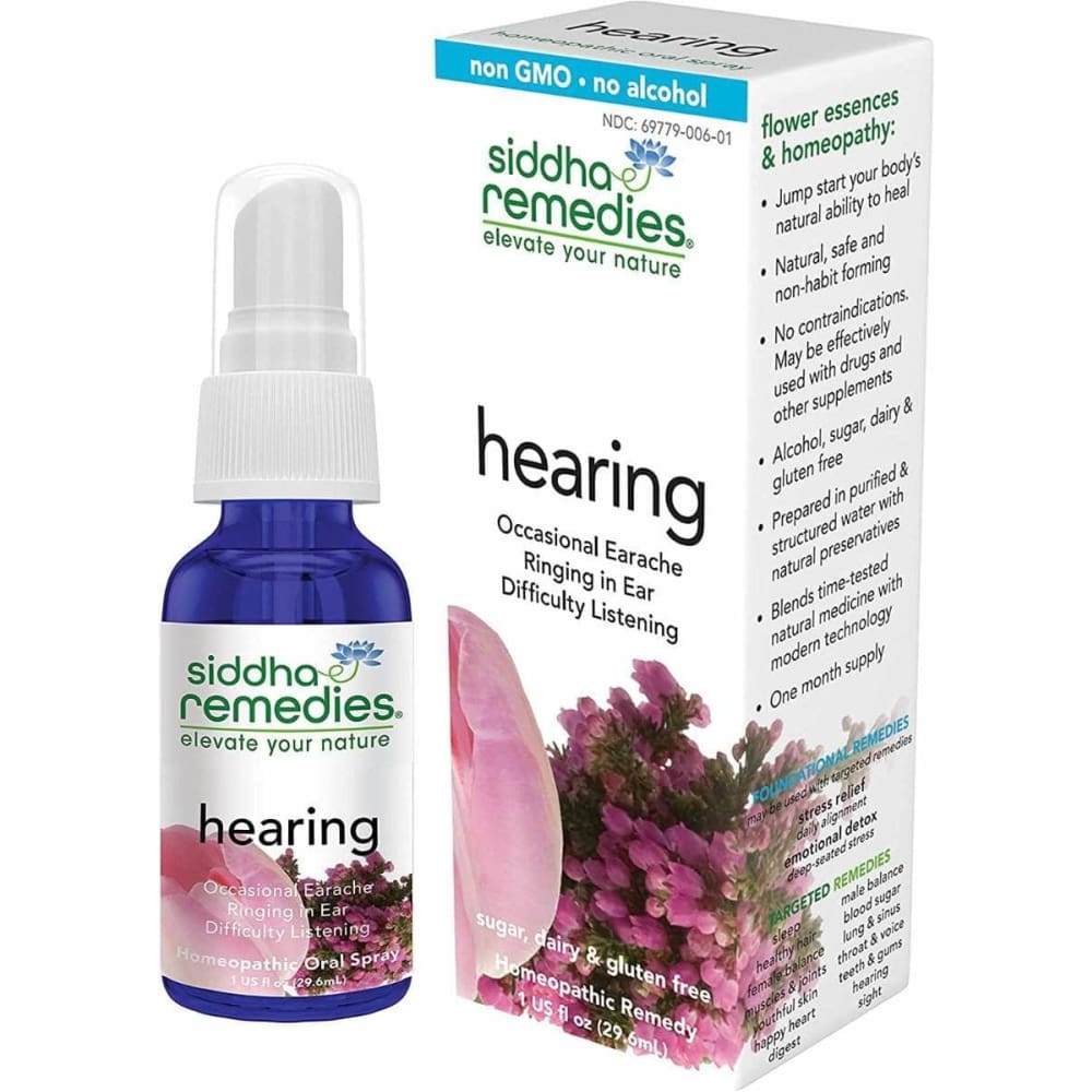 SIDDHA REMEDIES Siddha Remedies Hearing Spray, 1 Fo