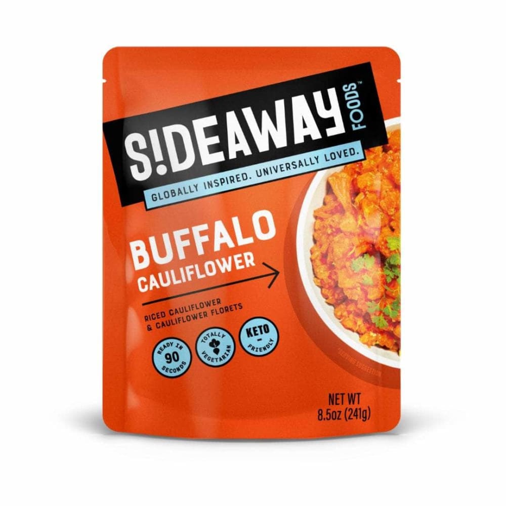 SIDEAWAY FOODS Grocery > Prepared Meals SIDEAWAY FOODS Buffalo Cauliflower Entree, 8.5 oz