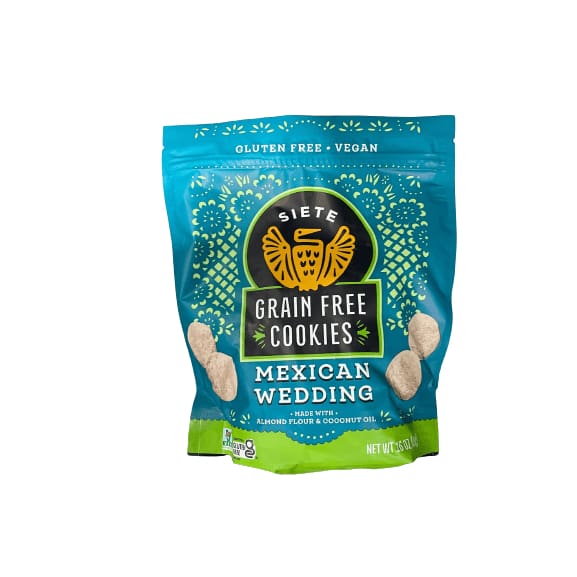 Siete Siete Grain Free Mexican Wedding Cookies, 16 oz.