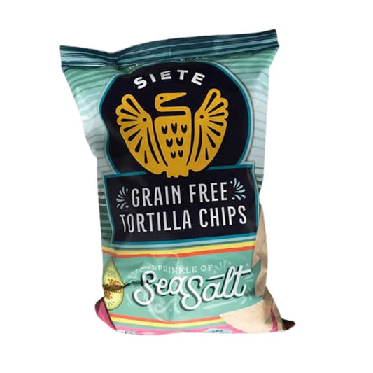 Siete Sea Salt Grain Free Tortilla Chips, 9.5 oz. - ShelHealth.Com