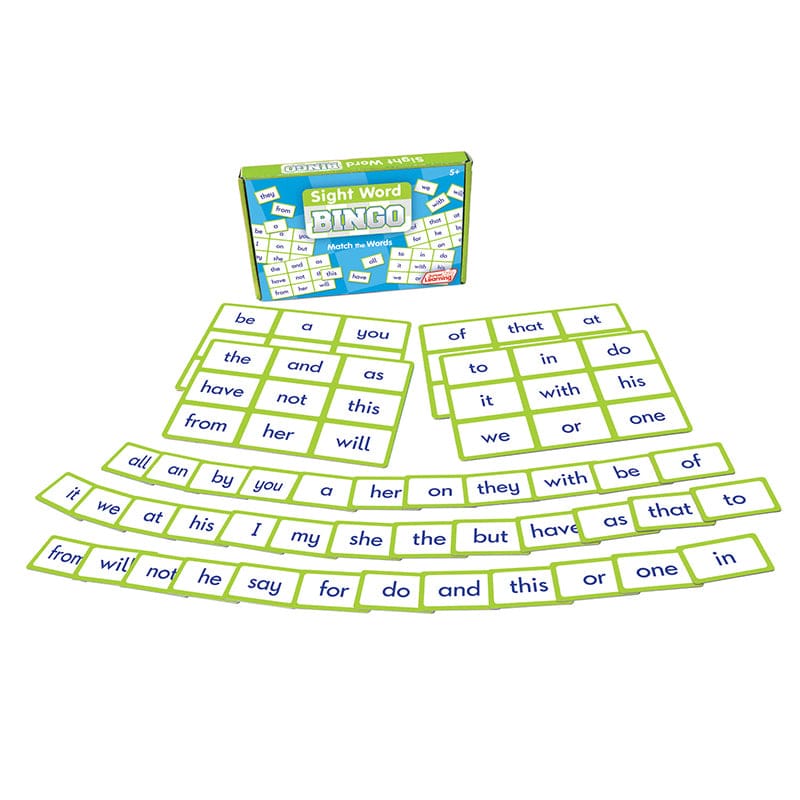 Sight Word Bingo (Pack of 6) - Bingo - Junior Learning