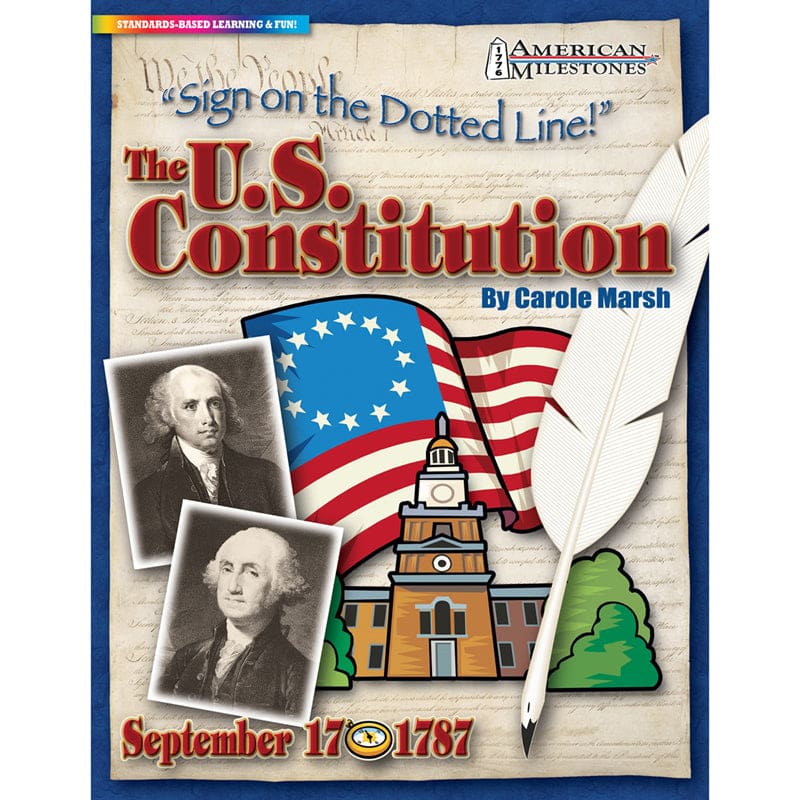 Sign On The Dotted Line The Us Constitution (Pack of 6) - Government - Gallopade
