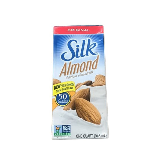 Silk Almond delicious Almondmilk Milk, Original, 32 oz - ShelHealth.Com