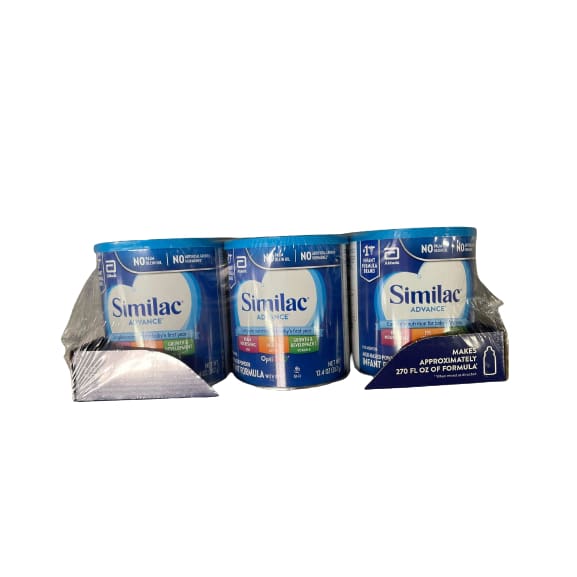 Similac Advance Baby Formula Powder 3 x 12.4 oz. - Similac