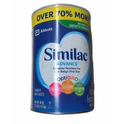 Similac Similac Advance Infant Formula with Iron Powder, 40 oz.
