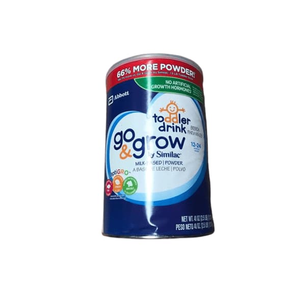 Similac Go And Grow Milk Based Powder, 40 Ounce - ShelHealth.Com