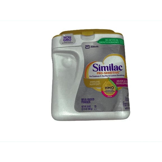 Similac Pro Sensitive Non-GMO Powder Infant Formula with Iron with 2'-FL HMO for Immune Support 34 oz. - ShelHealth.Com