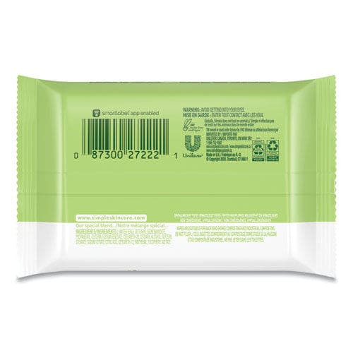 Simple Eye And Skin Care Eye Make-up Remover Pads 30/pack - School Supplies - Simple®