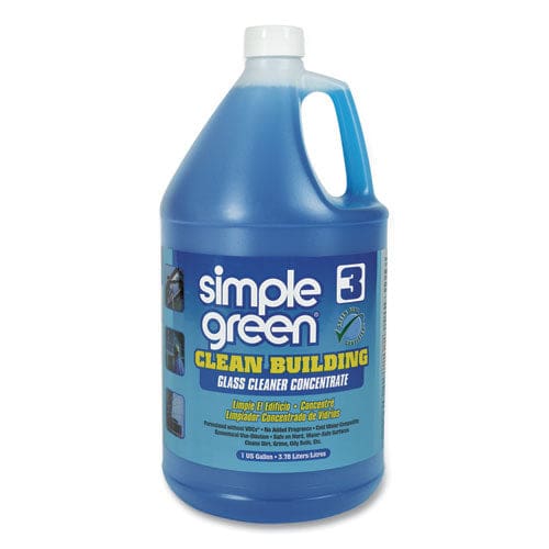Simple Green Clean Building Glass Cleaner Concentrate Unscented 1gal Bottle - School Supplies - Simple Green®