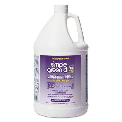 Simple Green D Pro 5 Disinfectant 1 Gal Bottle 4/carton - School Supplies - Simple Green®