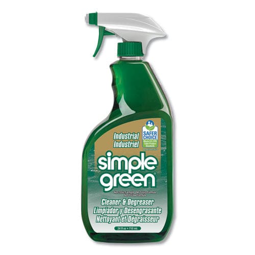 Simple Green Industrial Cleaner And Degreaser Concentrated 24 Oz Spray Bottle 12/carton - Janitorial & Sanitation - Simple Green®