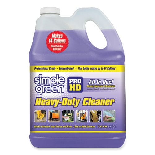 Simple Green Pro Hd Heavy-duty Cleaner Unscented 1 Gal Bottle 4/carton - Janitorial & Sanitation - Simple Green®