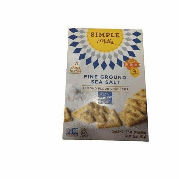 Simple Mills Almond Flour Crackers, 17 oz - ShelHealth.Com