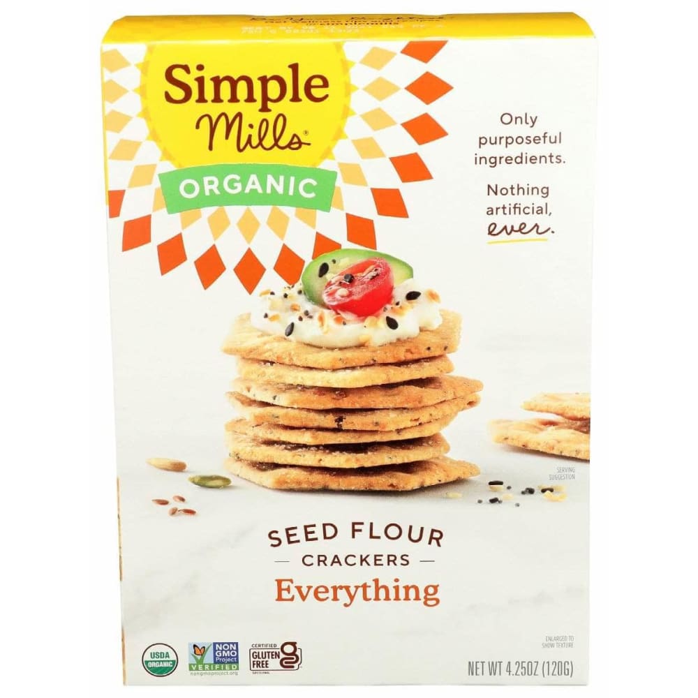 SIMPLE MILLS Simple Mills Cracker Seed Everything, 4.25 Oz