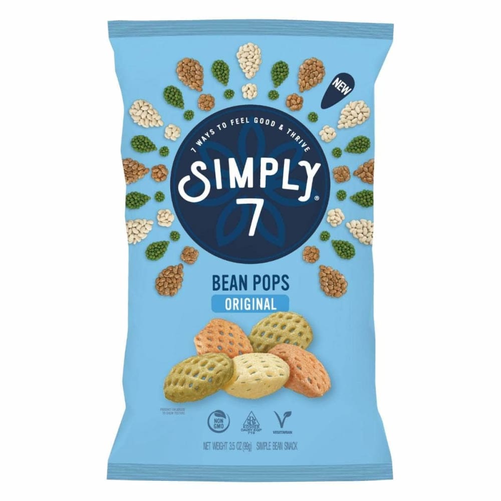 SIMPLY 7 Grocery > Snacks SIMPLY 7 Bean Pops Original, 3.5 oz