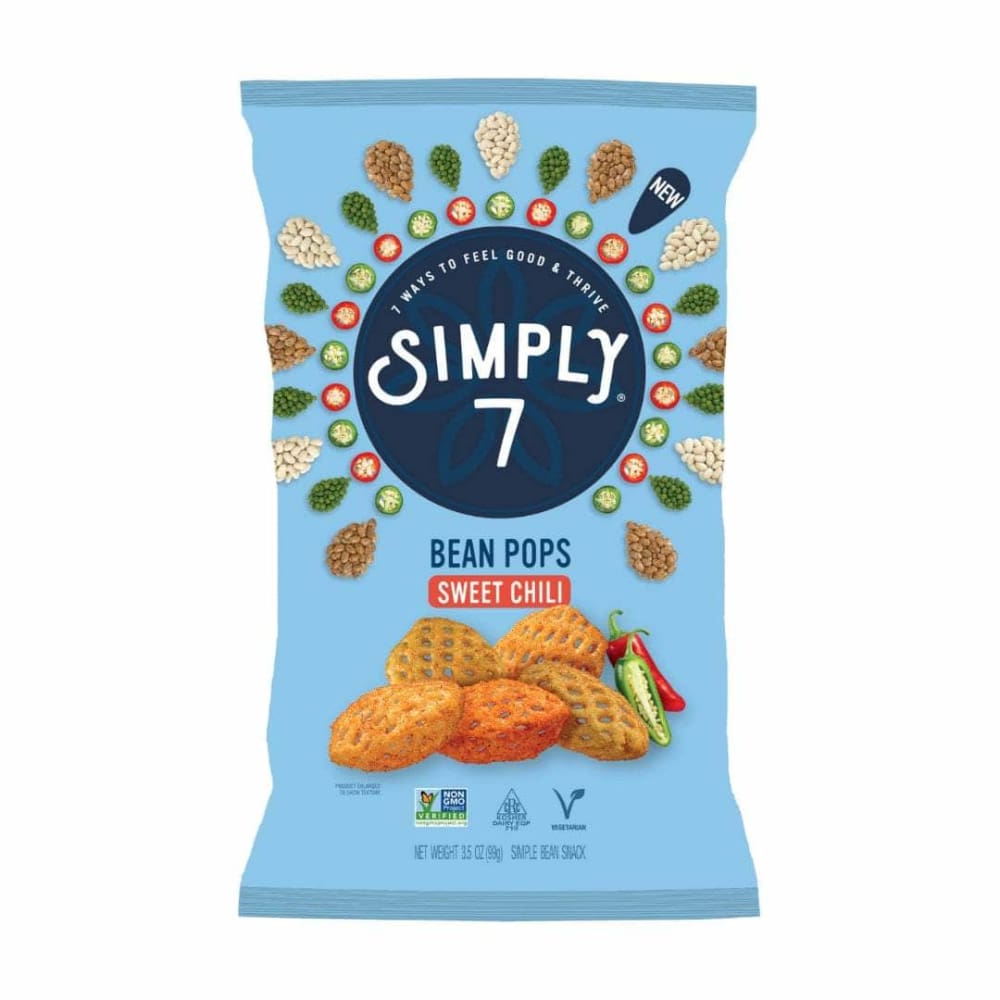 SIMPLY 7 Grocery > Snacks SIMPLY 7 Bean Pops Sweet Chili, 3.5 oz