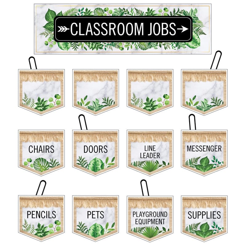 Simply Boho Classrm Jobs Mini Bb St Simply Boho (Pack of 6) - Classroom Theme - Carson Dellosa Education