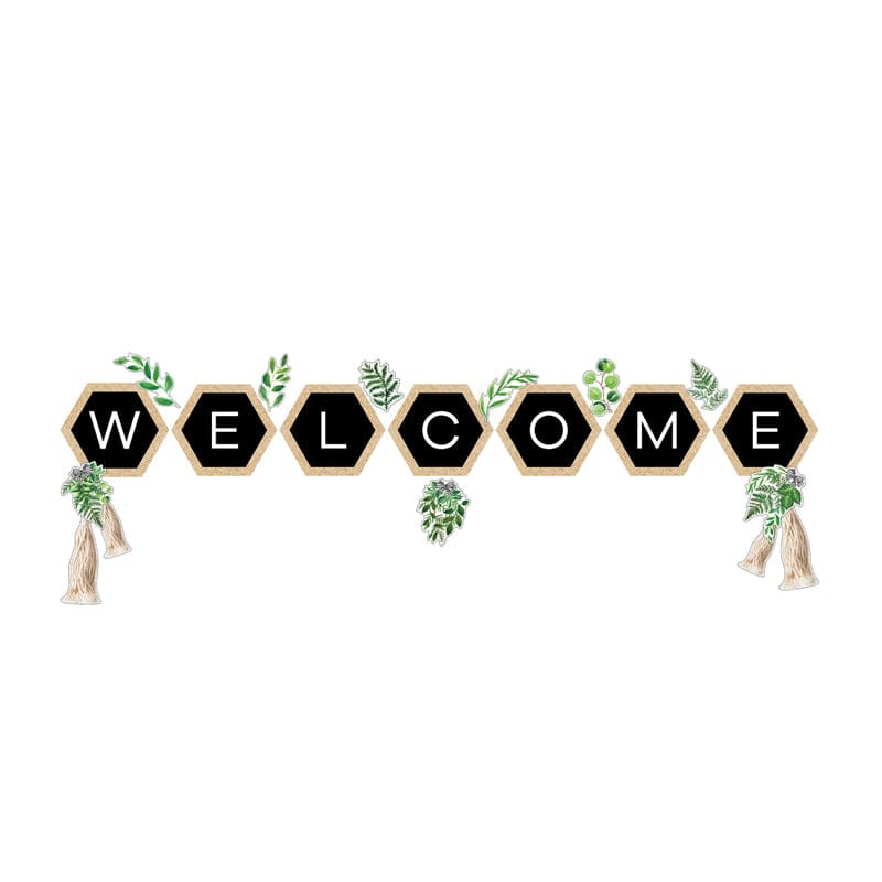 Simply Boho Welcome Bb St (Pack of 3) - Classroom Theme - Carson Dellosa Education