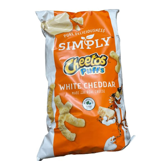 Simply Cheetos Simply Cheetos Puffs Cheese Flavored Snacks, White Cheddar, 8 Oz