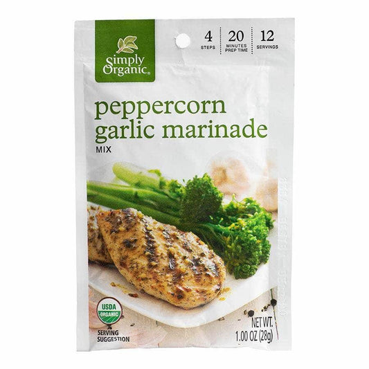SIMPLY ORGANIC Simply Organic Peppercorn Garlic Marinade Mix, 1 Oz