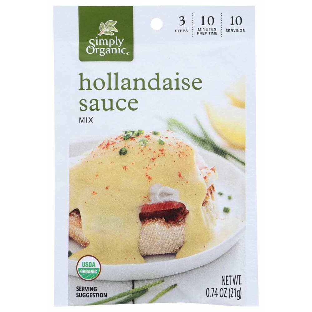 SIMPLY ORGANIC Simply Organic Sauce Mix Hollandaise Org, 0.74 Oz