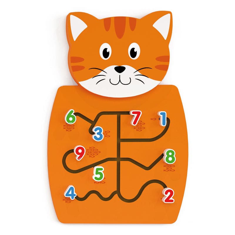 Single Activity Wall Panel Cat - Hands-On Activities - Learning Advantage