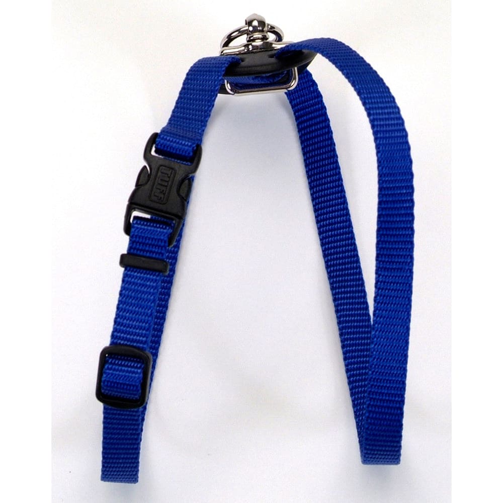 Size Right Adjustable Nylon Dog Harness Blue Small 5/8 in x 18-24 in - Pet Supplies - Size