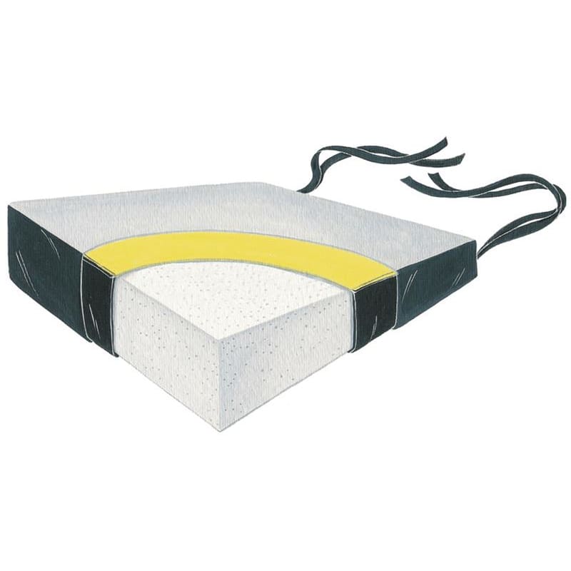 SkilCare With C Wedge Foam 18X16X6X3 - Durable Medical Equipment >> Cushions - SkilCare