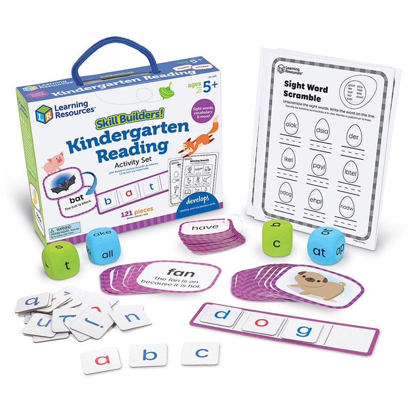 Skill Builders Kindergarten Reading (Pack of 2) - Language Arts - Learning Resources
