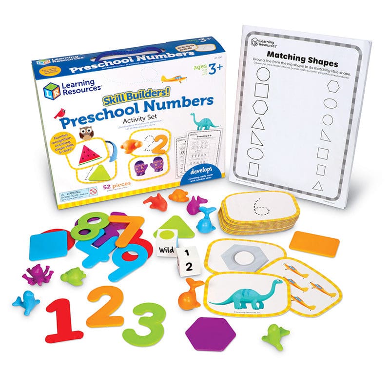 Skill Builders Preschool Numbers (Pack of 2) - Math - Learning Resources
