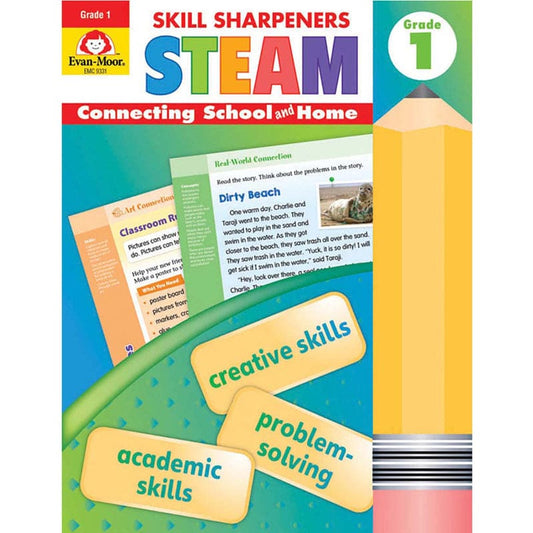 Skill Sharpeners Steam Grade 1 (Pack of 6) - Cross-Curriculum Resources - Evan-moor