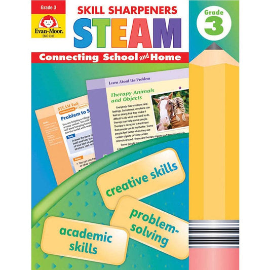 Skill Sharpeners Steam Grade 3 (Pack of 6) - Cross-Curriculum Resources - Evan-moor