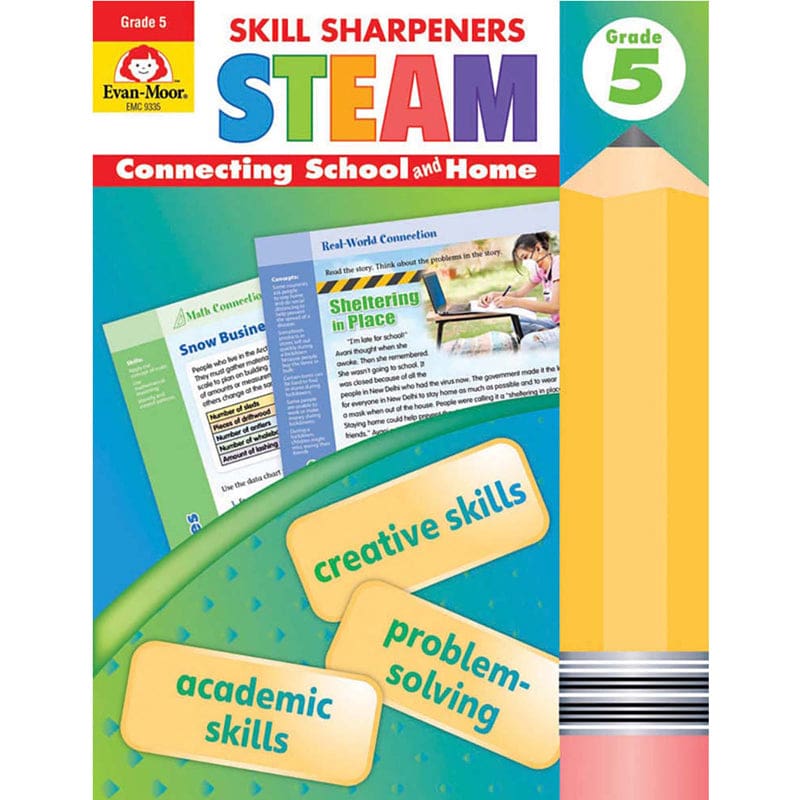 Skill Sharpeners Steam Grade 5 (Pack of 6) - Cross-Curriculum Resources - Evan-moor