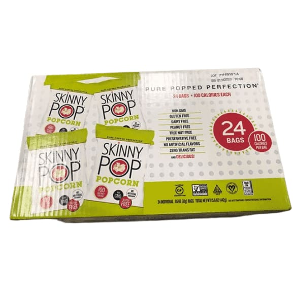 SkinnyPop Popcorn, 24 pk./0.65 oz. - ShelHealth.Com