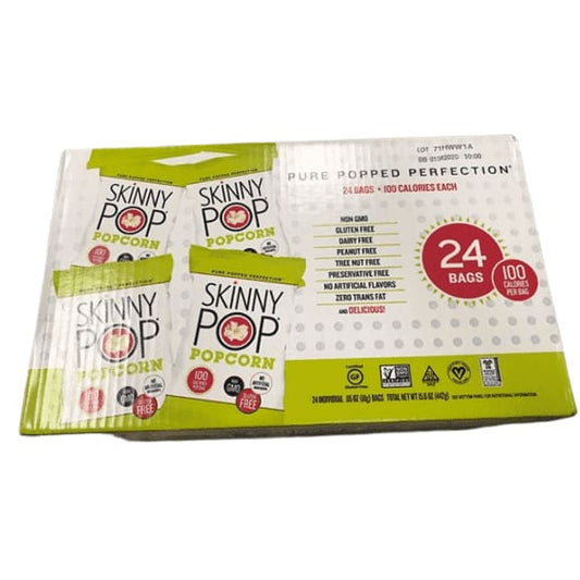 SkinnyPop Popcorn, 24 pk./0.65 oz. - ShelHealth.Com
