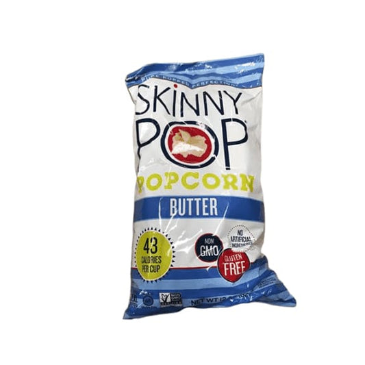 SkinnyPop Popcorn, Butter, 12 oz - ShelHealth.Com