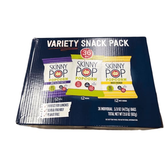 SkinnyPop Popcorn Variety Pack, 36 ct. - ShelHealth.Com